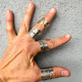Sterling Silver Fearless Feather Ring