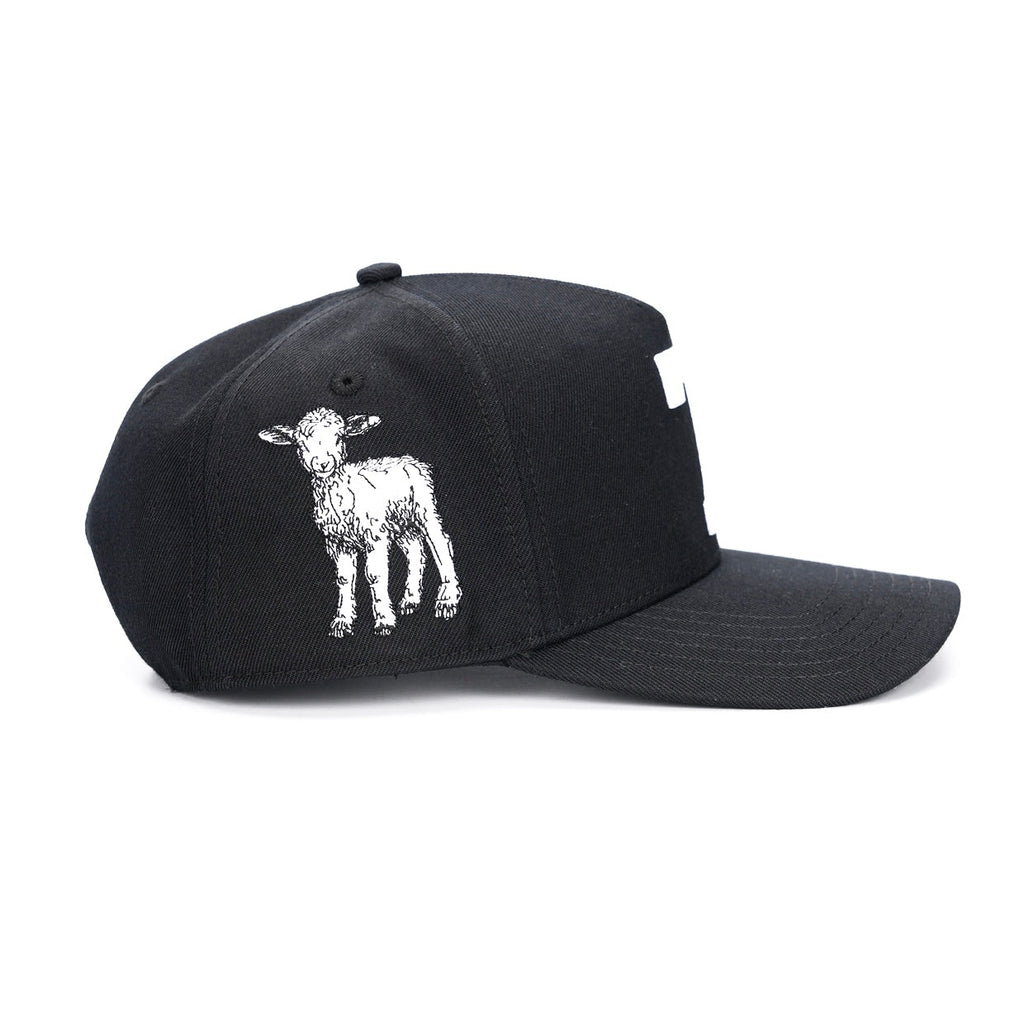 [PRE-ORDER - SHIPS MAY 29TH] ‘7’ Premium SnapBack - Black/White